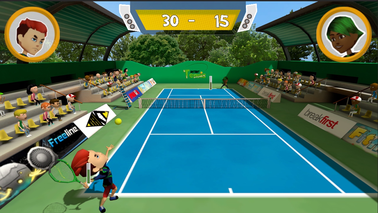 Instant Tennis Screenshots Family Friendly Gaming